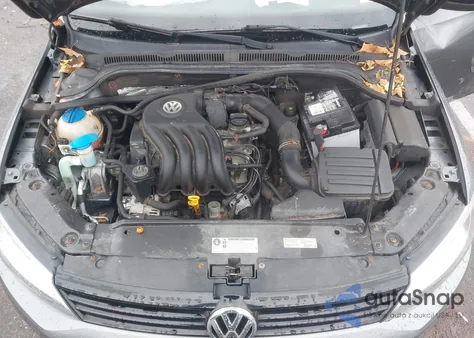 2012 Volkswagen Jetta 2.0L S from USA, damaged, VIN 3VW2K7AJ6CM383461